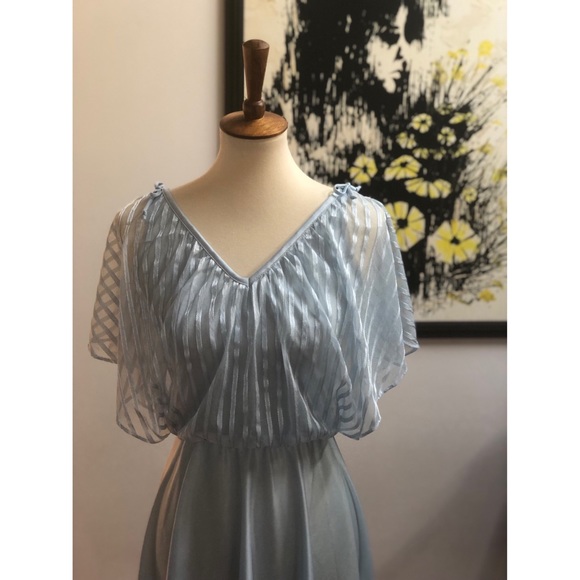 Flawless True Vintage Light Blue Dress - Picture 3 of 8